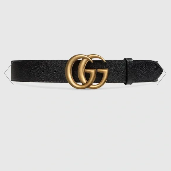Gucci | Accessories | Gucci Leather Belt With Double Gbuckle  display picture 2